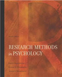Research Methods in Psychology Book Cover