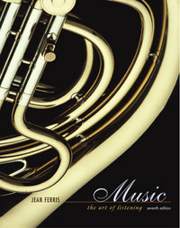 Music: The Art of Listening, seventh edition, book cover