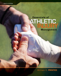 Essentials of Athletic Injury Management, 8e, book cover
