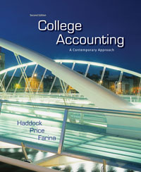 Haddock College Accounting Second Edition Large Cover