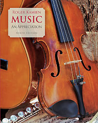 Music: An Appreciation, Ninth Edition book cover
