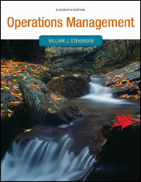 Stevenson Operations Management Eleventh Edition Large Cover Image