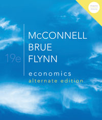 McConnell Economics Alternate Edition Nineteenth Edition Large Cover