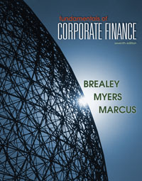 Fundamentals of Corporate Finance Seventh Edition Large Cover