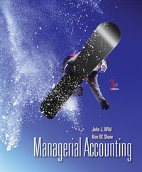 Wild Managerial Accounting Third Edition Large Cover