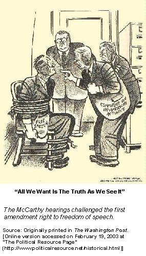 McCarthy Political Cartoon