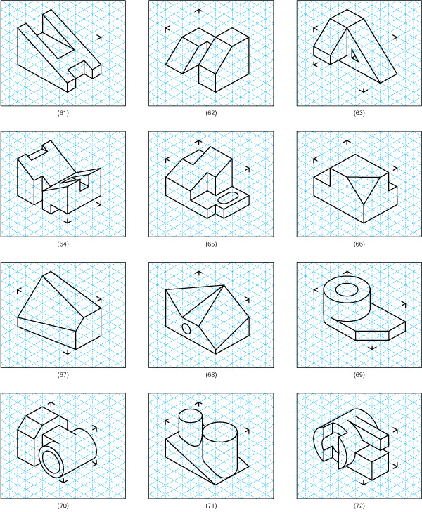 Figure 4.85f - Problem 4.2 Multiview sketching problems