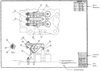 Figure 4.84 - Examples of a title block, general notes, a revision block, and bill of materials on a technical drawing (74,207 bytes)