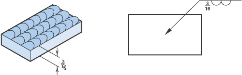 Figure 25.25 - Surface weld.