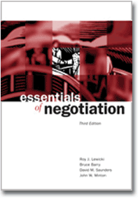 Essentials Of Negotiation Information Center: