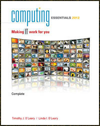 Computing Essentials 2012 Complete Edition