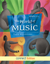 The World of Music, Connect, Seventh edition, book cover